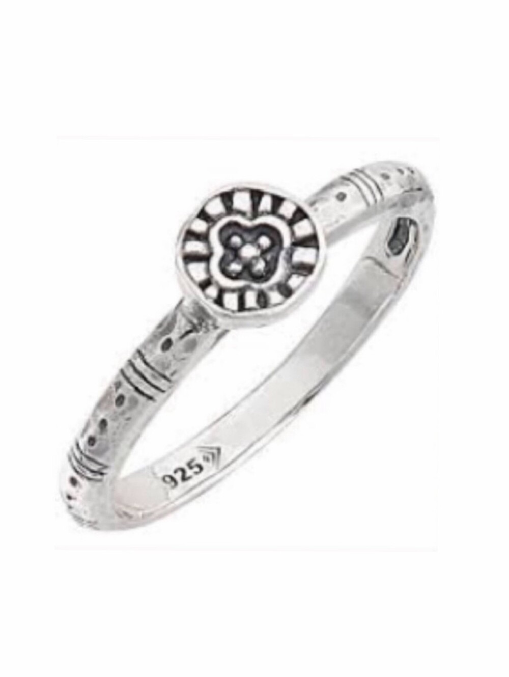 Silpada Sterling Silver Circle Stack Ring R2466